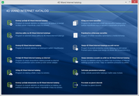 Internet katalog modul 4D Wand softvera 